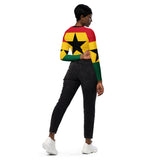 Soo Ghanaian Long Sleeve Crop Top
