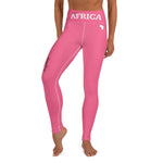 AFRICA by SooFire Yoga Leggings (Barbie Pink)