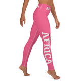 AFRICA by SooFire Yoga Leggings (Barbie Pink)