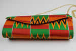 African Kente Hand Made Clutch / Purse