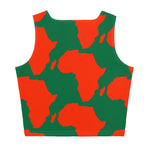 AFRICA Sublimation Cut & Sew Crop Top (Xmas edition)