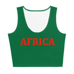 AFRICA Sublimation Cut & Sew Crop Top (Xmas edition) Style 2