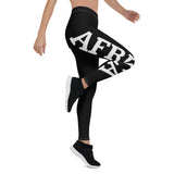 AFRICA By SooFire Leggings (Black & White)