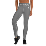 AFRICA by SooFire Yoga Leggings (Grey/White) w/pockets