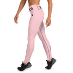 AFRICA by SooFire Yoga Leggings (Pink/Black) w/pockets