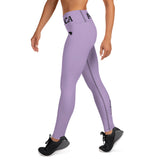 AFRICA by SooFire Yoga Leggings (Purple/Black) w/pockets