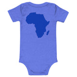 Baby #AFRICA One Piece T-Shirt (BLUE)