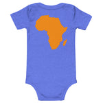 Baby #AFRICA One Piece T-Shirt (ORANGE)