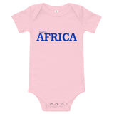 Baby #AFRICA One Piece T-Shirt (BLUE)