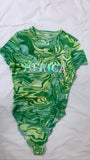 LIMITED EDITION-AFRICA Bodysuit-8K Glow Green