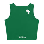 AFRICA Sublimation Cut & Sew Crop Top Style 2 (GEEN)