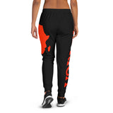 Women's AFRICA Joggers (Red/Black)