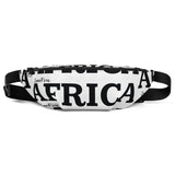 AFRICA Fanny Pack by SooFire (Black/White)