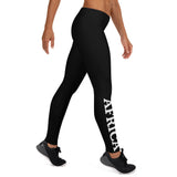 New AFRICA By SooFire Leggings Style 2 (White/Black)