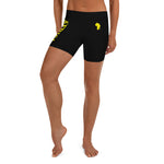 New AFRICA Shorts Style 2 (Yellow/Black)