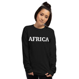 AFRICA By SooFire Men’s Style UNISEX Long Sleeve Shirt