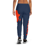 Women's AFRICA Joggers (Red/Navy Blue)
