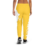 Women's AFRICA Joggers (White/Yellow)