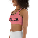 AFRICA By SooFire Sports bra  (PINK)