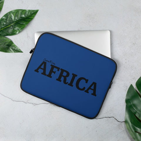 AFRICA Laptop Sleeve (BLUE)