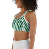 AFRICA By SooFire Sports bra Style 2 (GREEN)
