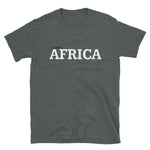 AFRICA Short-Sleeve Unisex T-Shirt (4 Colors)