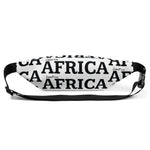 AFRICA Fanny Pack by SooFire (Black/White)