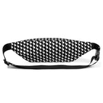 AFRICA CONTINENT Fanny Pack by SooFire  (Black & White)