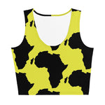AFRICA Sublimation Cut & Sew Crop Top (NEON)