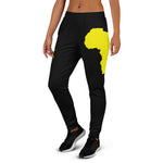 Women's AFRICA Joggers (Yellow/Black)
