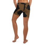 AFRICA is a CONTINENT Shorts by SooFire Style 2 (BROWN)