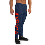Men's AFRICA Joggers (Red/Navy Blue)