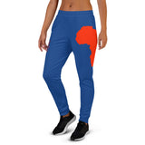 Women's AFRICA  Joggers (Red/Blue)