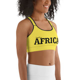 AFRICA By SooFire Sports bra (YELLOW)