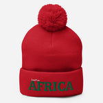 Pom Pom AFRICA Knit Cap | Xmas Edition